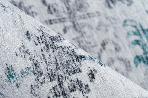 Soho 402 Silver Transitional Machine Washable Rug - ADORE RUGS and FLOORING